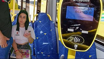 University student notices passenger's erection on the bus... and was left speechless!